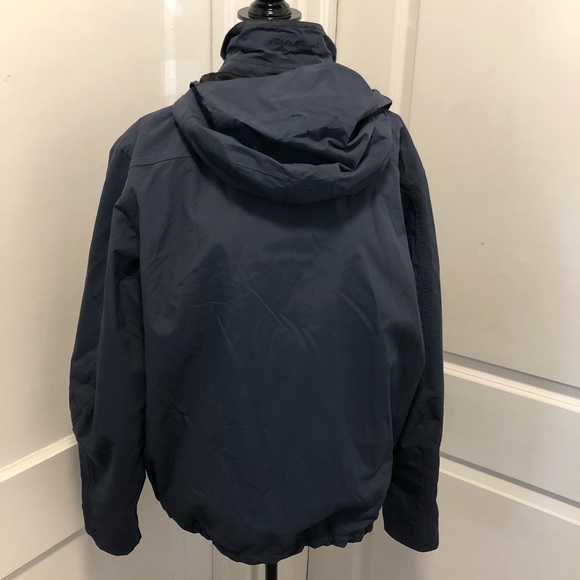 Eddie Bauer men’s raincoat windbreaker size large - Picture 3 of 6